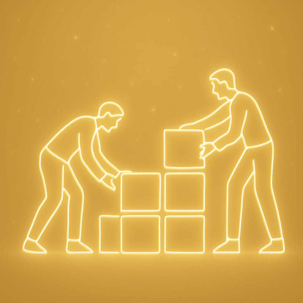 Conceptual digital illustration for ‘Building Resilient Strategies,’ featuring symbolic strength and adaptability. Article by Phil Lurie and Euki Binns of Logical Approach on resilient leadership through volatility.